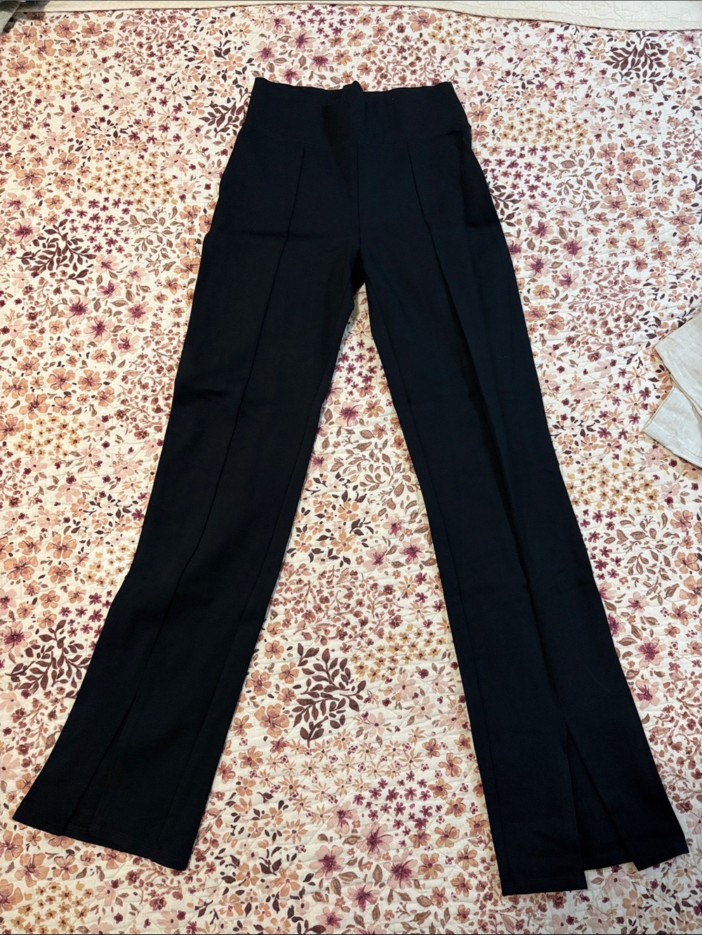 Abercrombie & Fitch Black Boot Cut Dress Pants